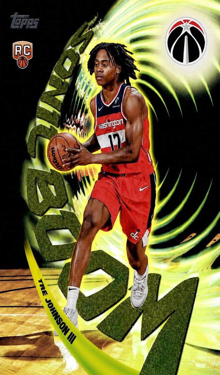 2025 Topps Sonic Boom Tre Johnson III #SB-16 card