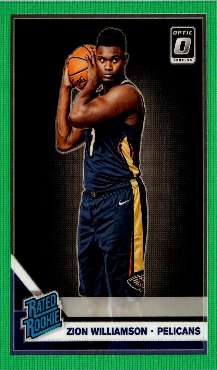 2019 Zion Williamson [Green Wave] #158