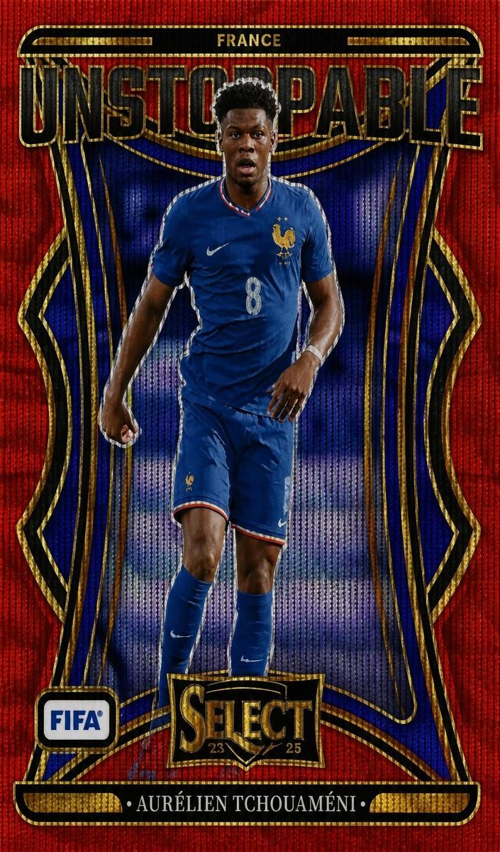 2024 Panini Select FIFA Aurelien Tchouameni #21 card