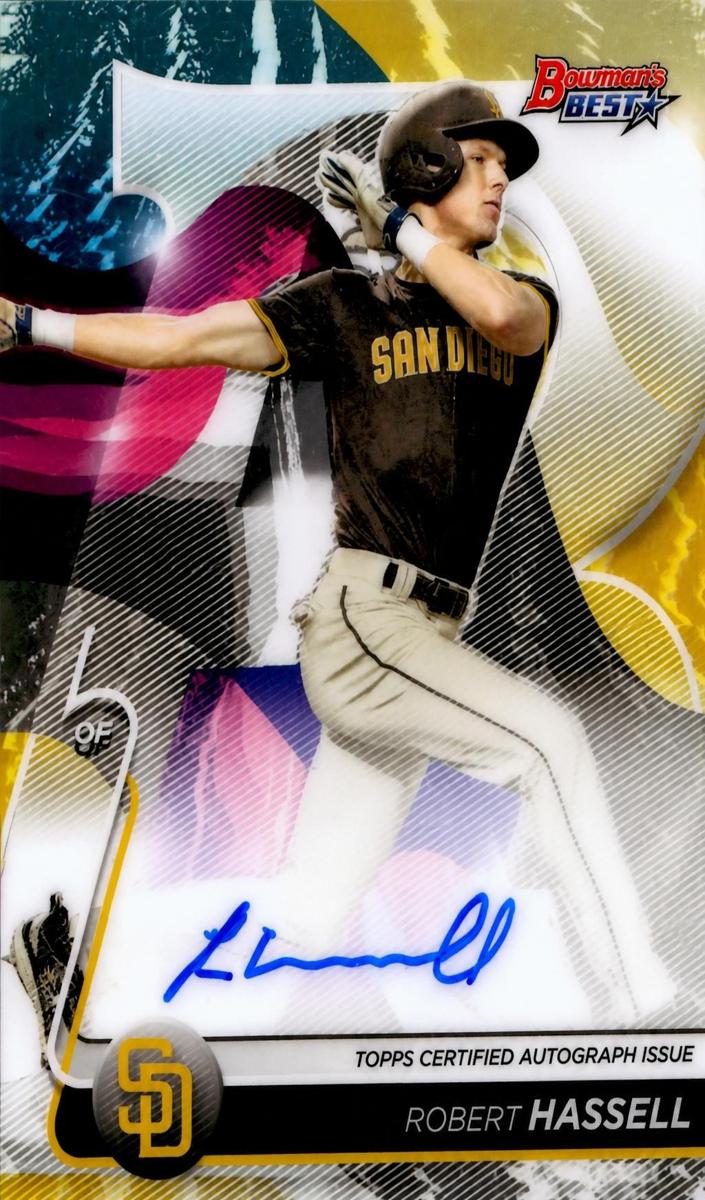 2020 Bowman's Best Robert Hassell #B20-RH card