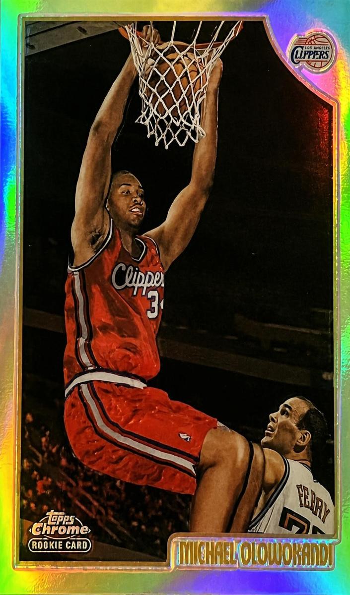 1998 Topps Chrome Michael Olowokandi #195 card