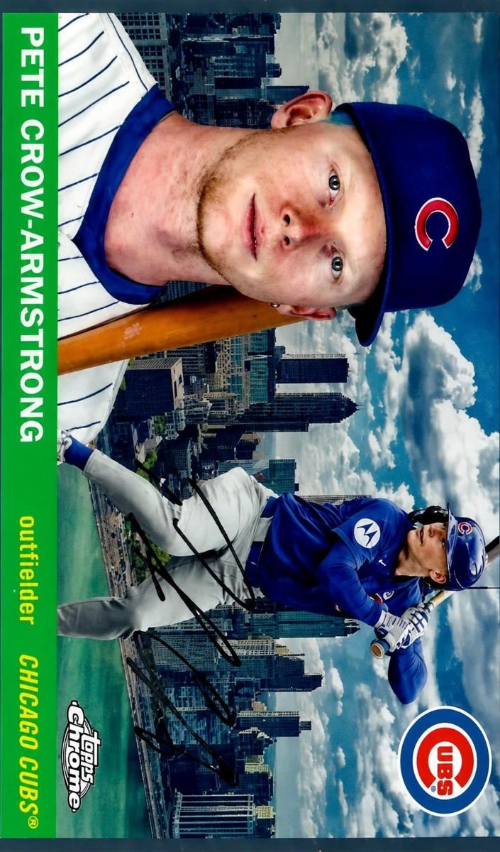 2025 Topps Chrome Platinum 1955 City Variation Pete Crow-Armstrong #55CV-18 card