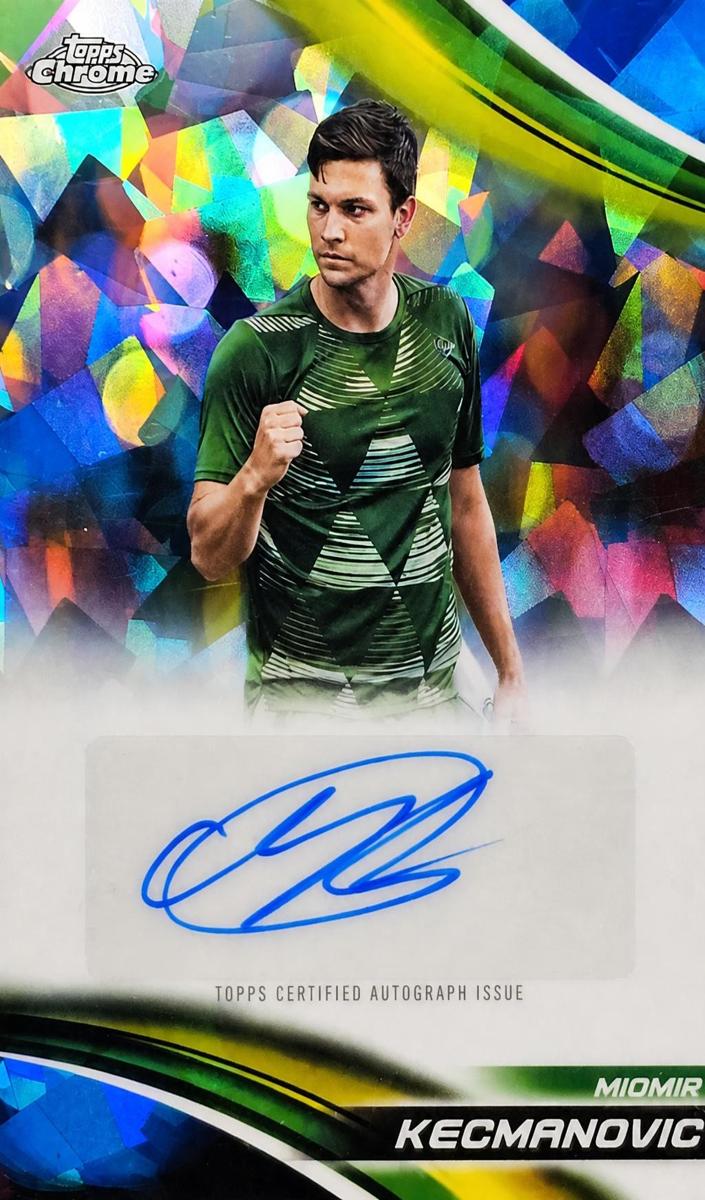 2025 Topps Chrome Sapphire Miomir Kecmanovic #CA-MKC card