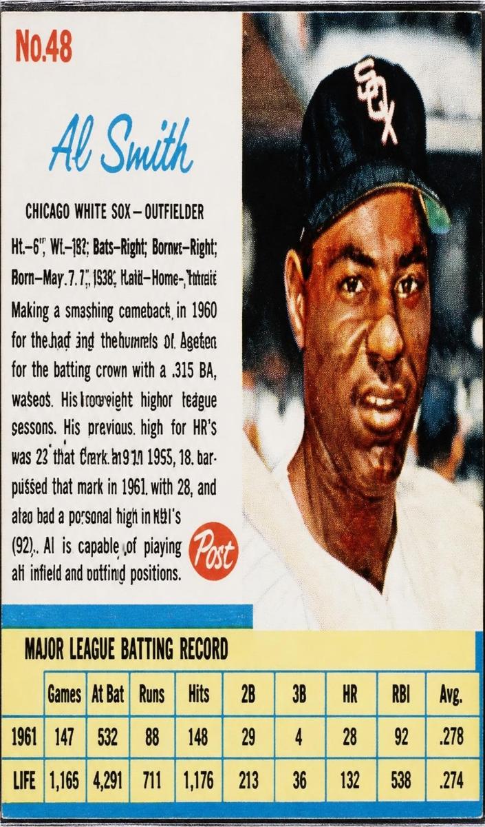 1962 Al Smith #48