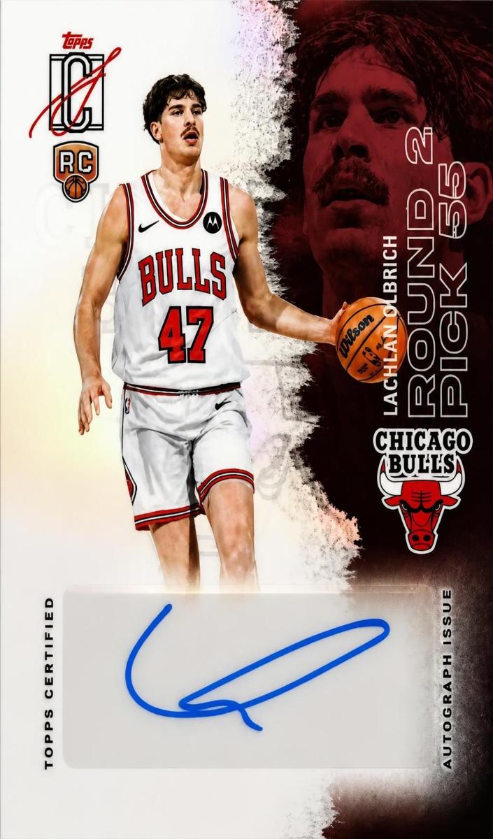 2025 Topps Signature Class Lachlan Olbrich #RCC-LO card
