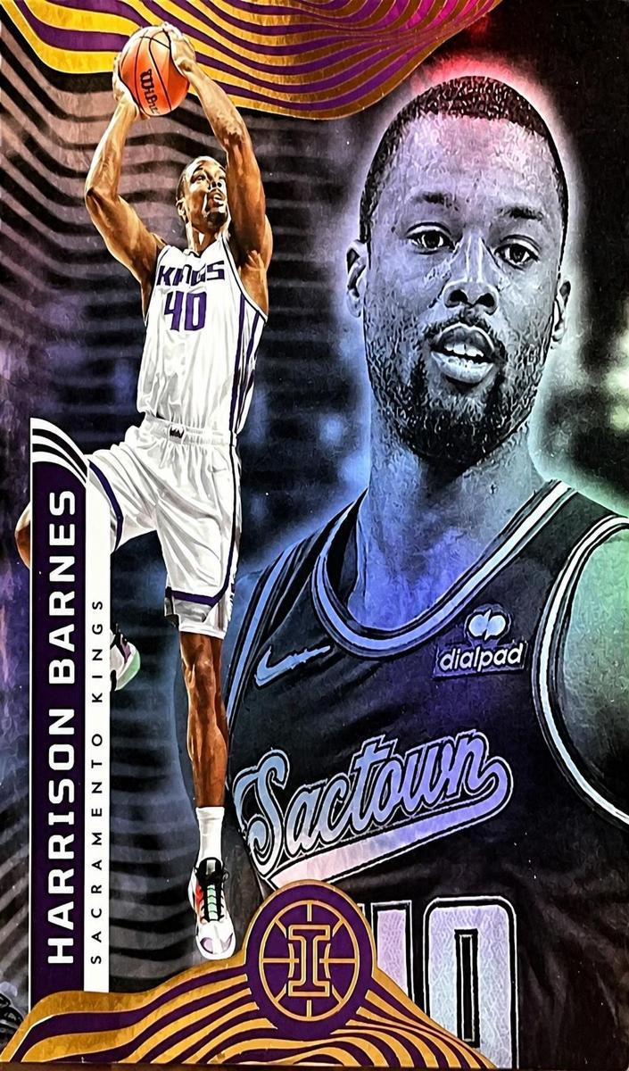 2021 Panini Illusions Harrison Barnes #91 card