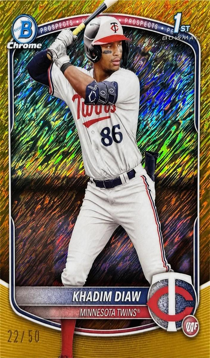 Khadim Diaw 2025 Bowman Chrome Prospects card
