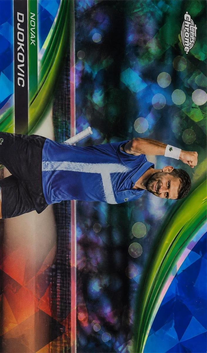 Novak Djokovic - 2025 Topps Chrome Sapphire Tennis