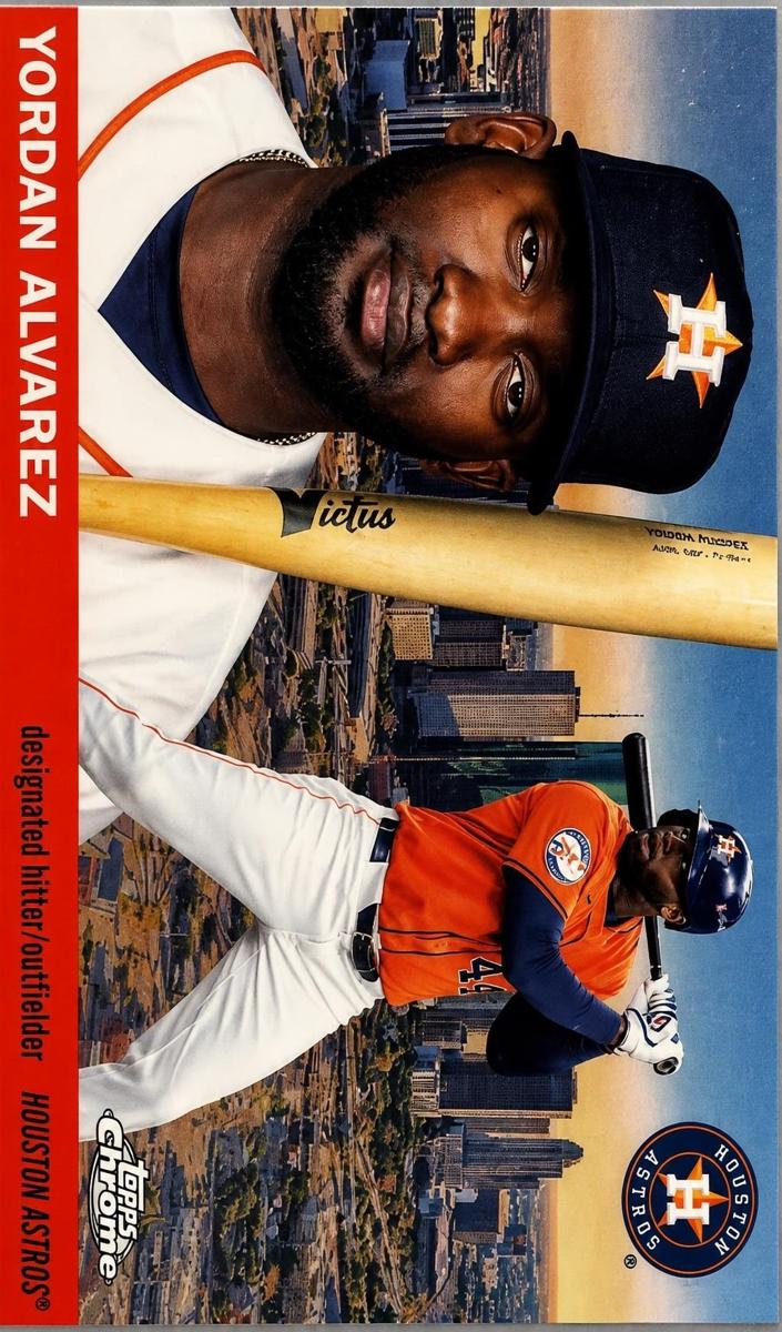 2025 Topps Chrome Platinum 1955 City Variation Yordan Alvarez #55CV-31 card