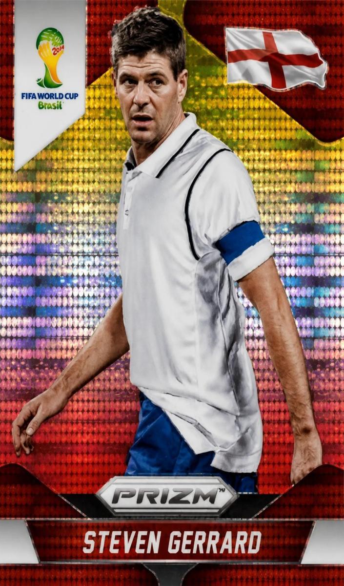 2014 Steven Gerrard [Yellow and Red Pulsar] #139
