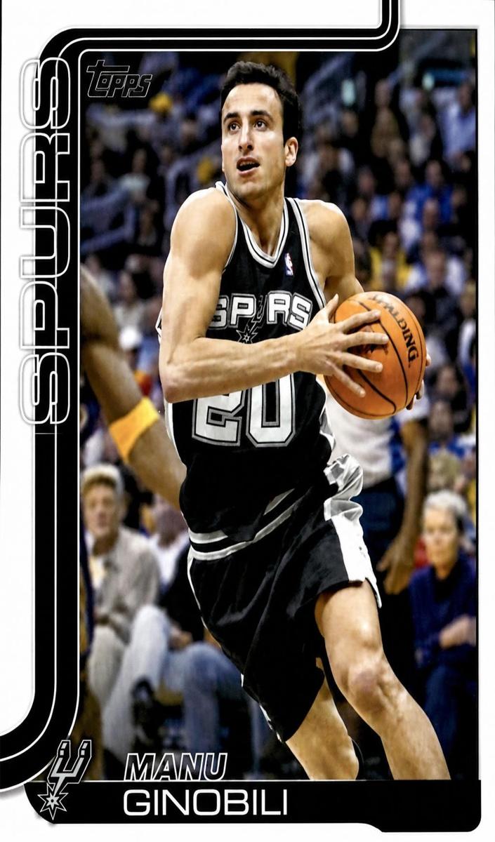 Manu Ginobili 2025 Topps Basketball card