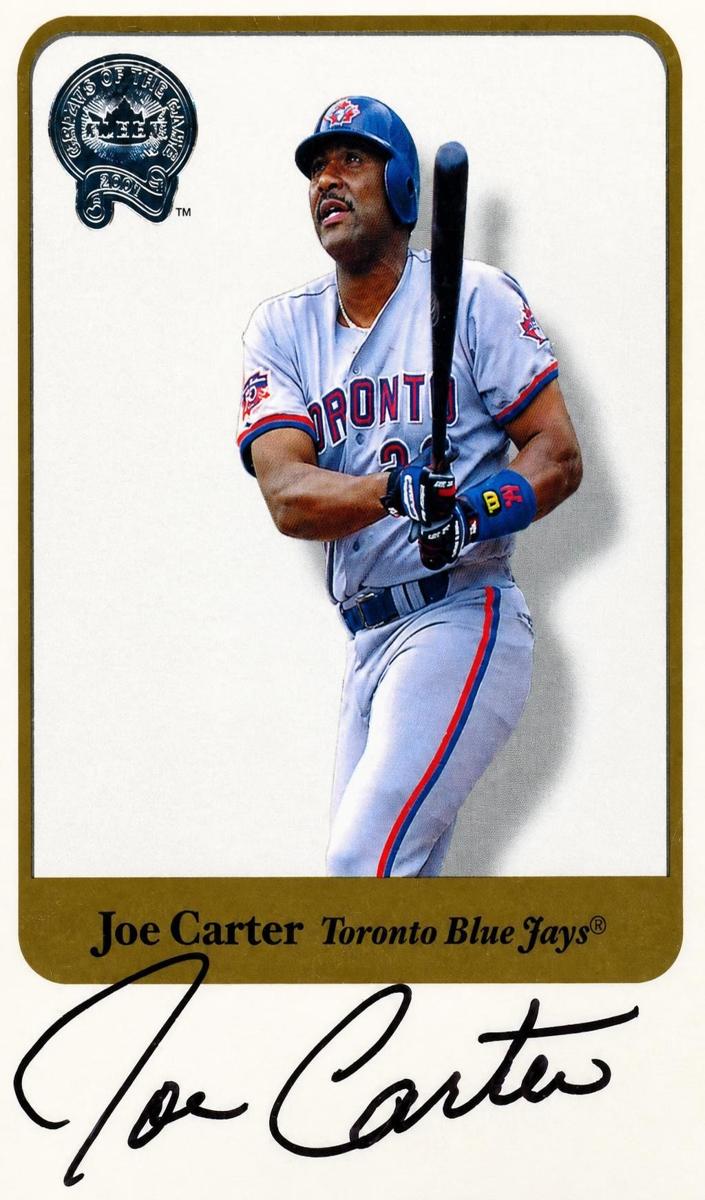 2001 Joe Carter #NNO