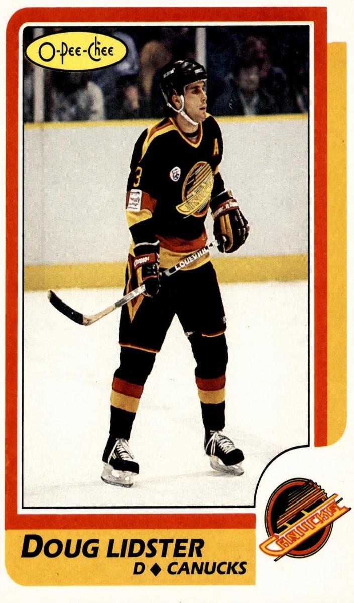 1986 O-Pee-Chee Doug Lidster #32 card