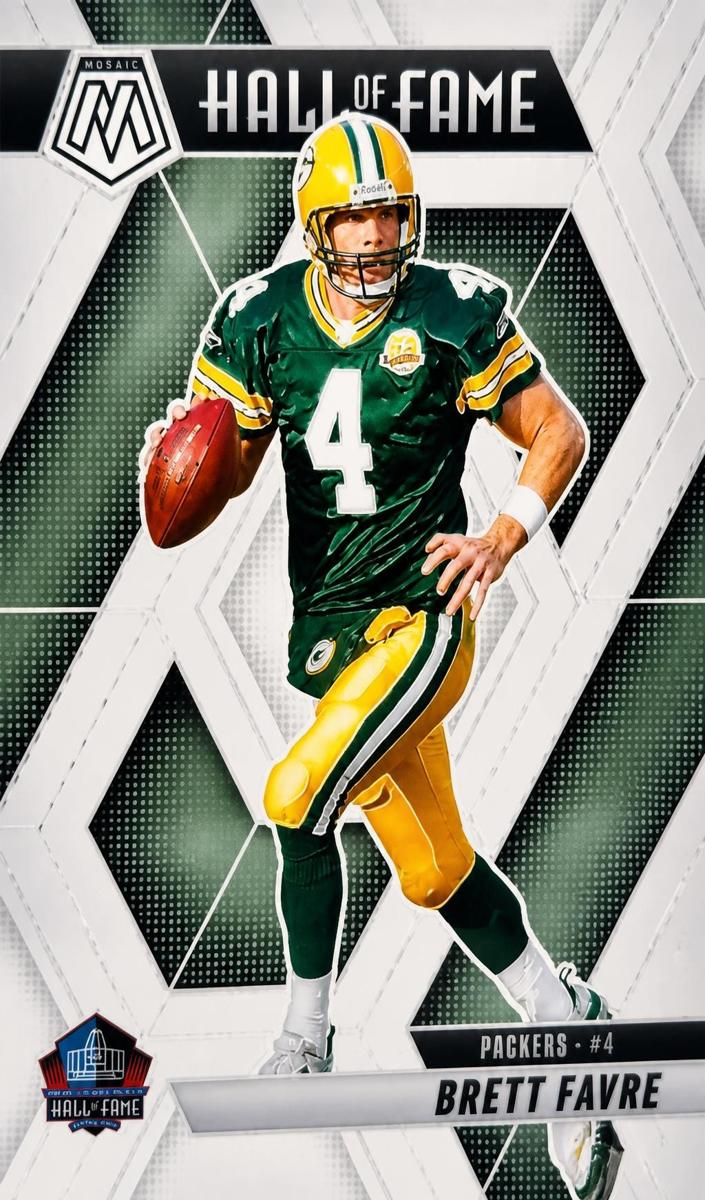 Brett Favre 2025 Mosaic Football card