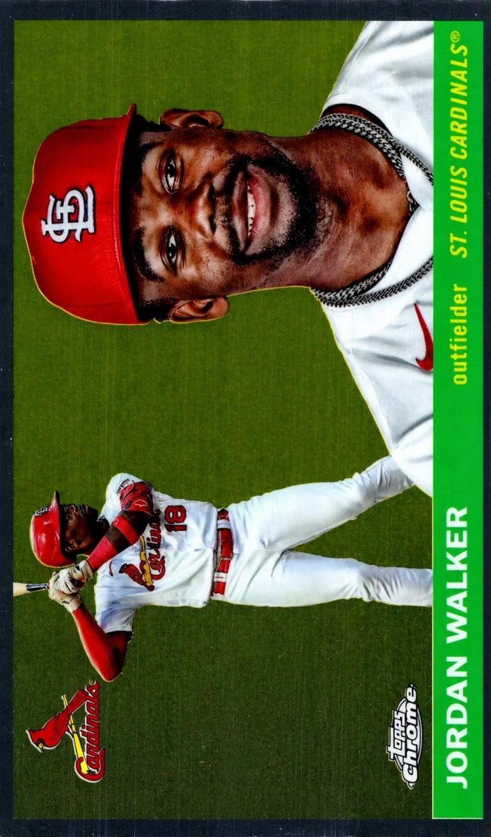 Jordan Walker 2025 Chrome Platinum card