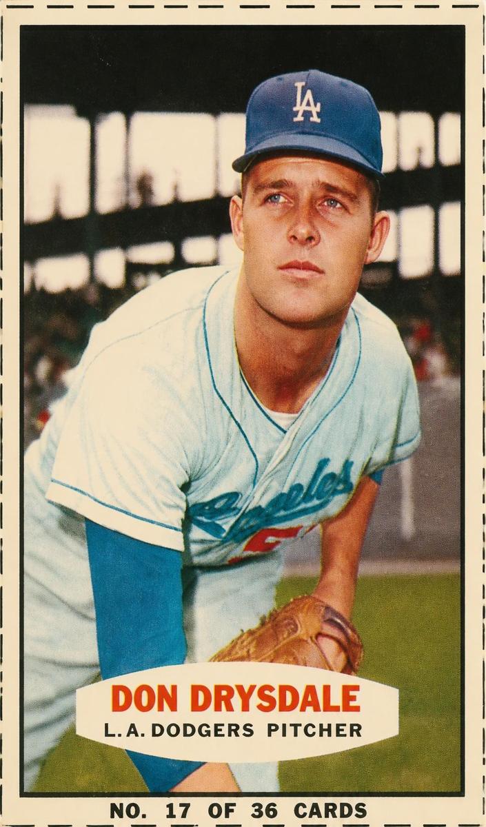 1963 Don Drysdale #17