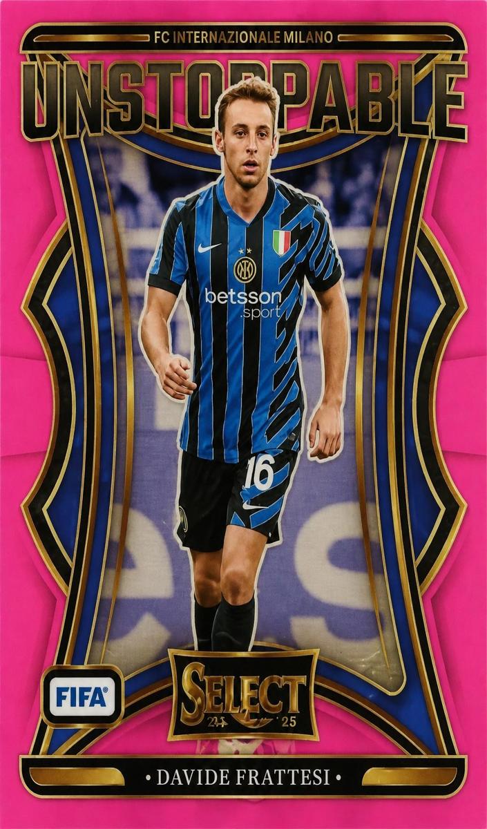 2024 Panini Select FIFA Davide Frattesi [Zebra] #11 card
