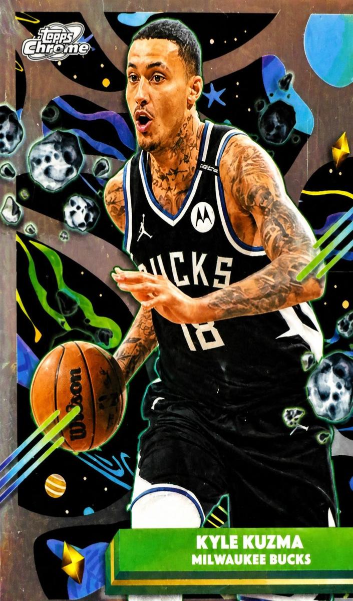 Kyle Kuzma 2025 Topps Cosmic Chrome Basketball