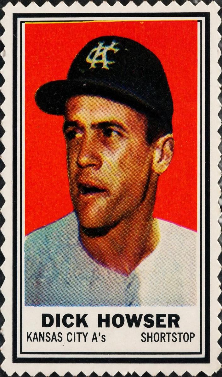 1962 Topps Dick Howser #NNO card