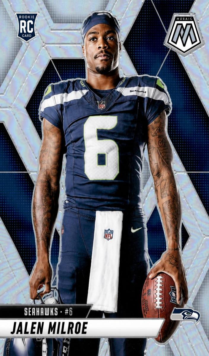 2025 Panini Mosaic Jalen Milroe [Red Scope] #283 card