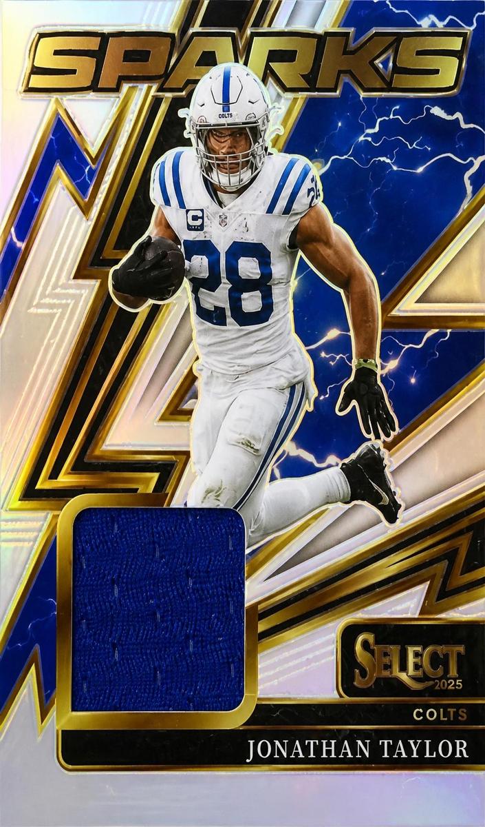 2025 Panini Select Jonathan Taylor #SPK-JTR card