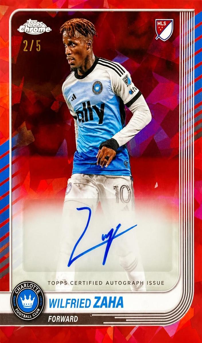 2025 Wilfried Zaha [Red] #CA-WZ