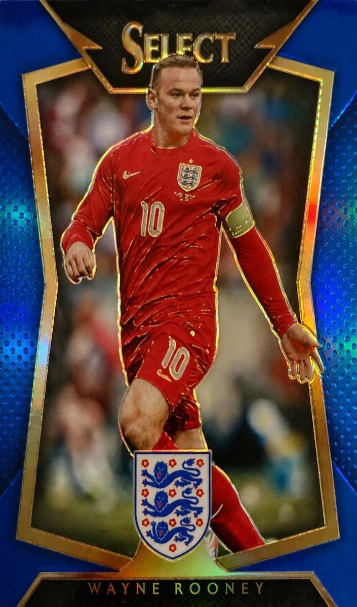 2015 Panini Select Wayne Rooney [Blue] #31 card