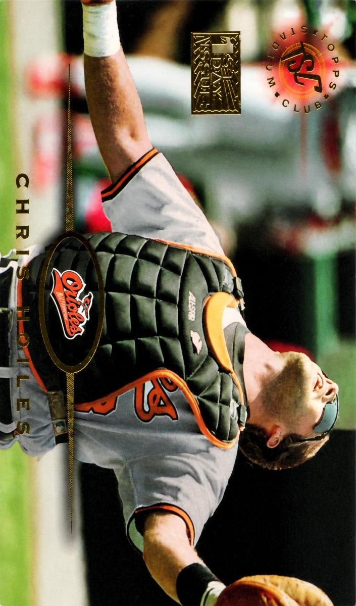 1995 Topps Stadium Club Chris Hoiles #135 card