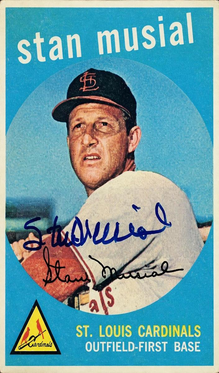 1959 Stan Musial [Autrograph] #150