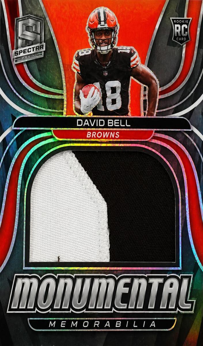 2022 Panini Spectra David Bell #MME-DBE card