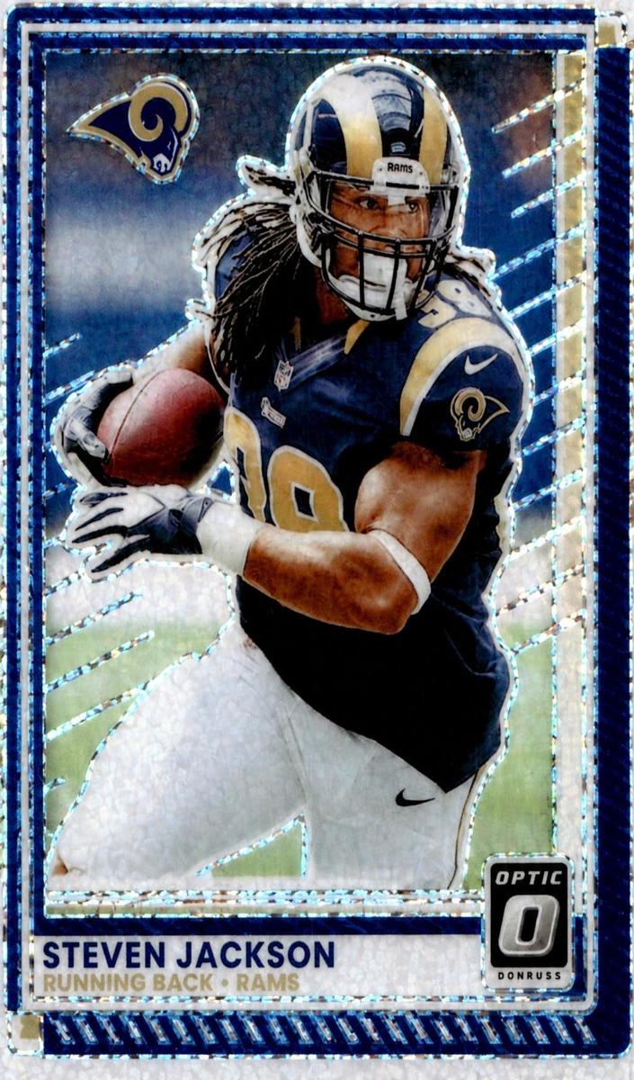 Steven Jackson 2025 Donruss Optic Football card