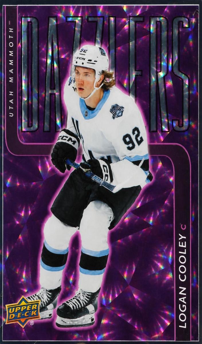 2025 Upper Deck Logan Cooley [Pink] #DZ-21 card