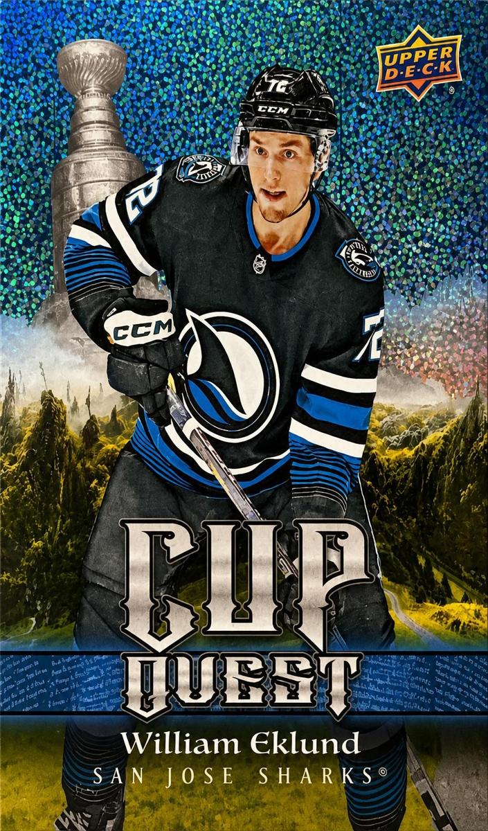 2025 Upper Deck William Eklund [Red] #CQ-6 card