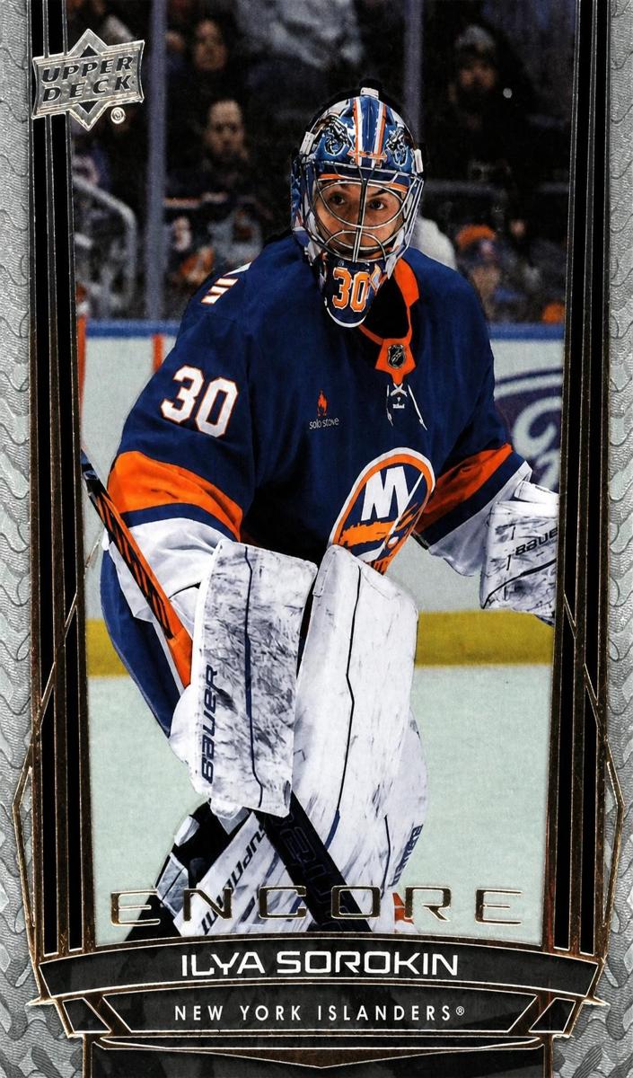 2025 Upper Deck Ilya Sorokin #E-78 card