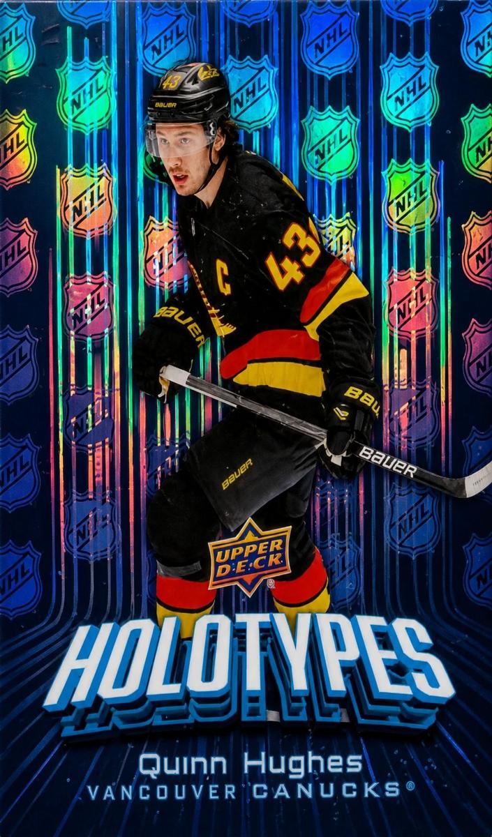 2025 Upper Deck Quinn Hughes #HT-37 card