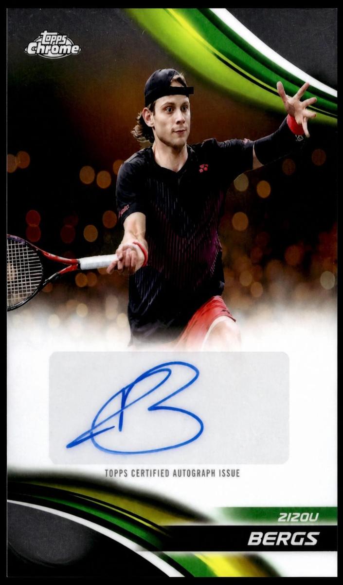 2025 Topps Chrome Zizou Bergs #CA-ZBS card