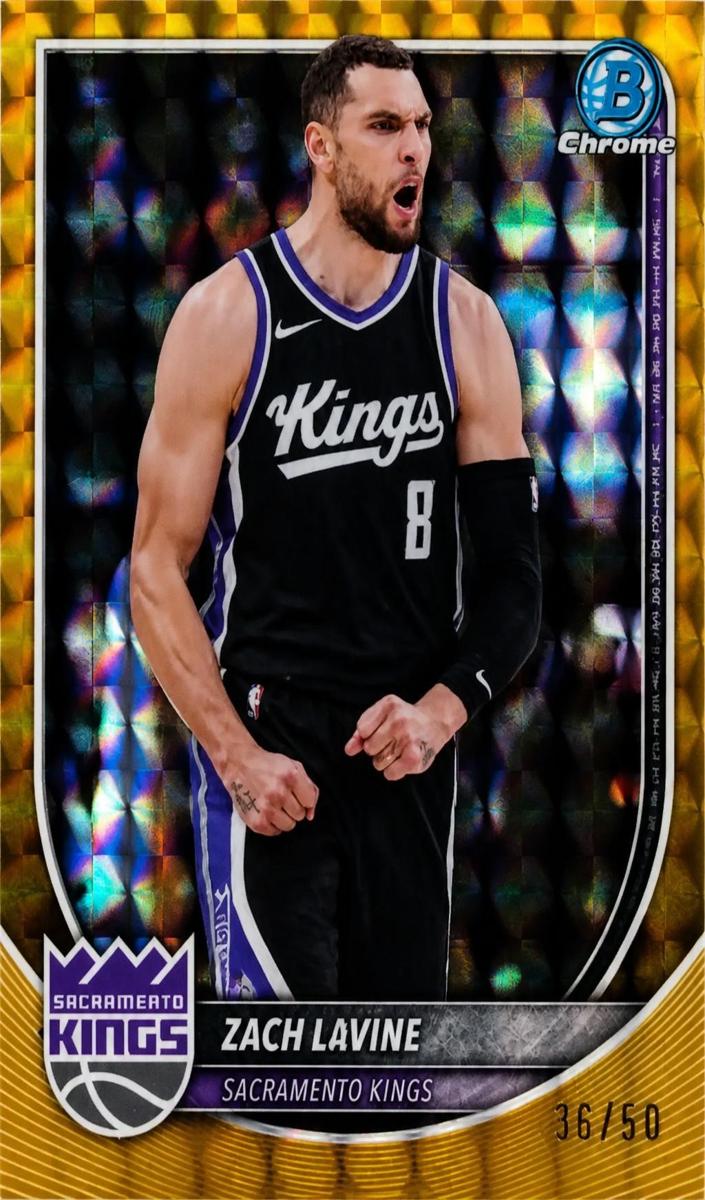 Zach LaVine 2025 Bowman Basketball card