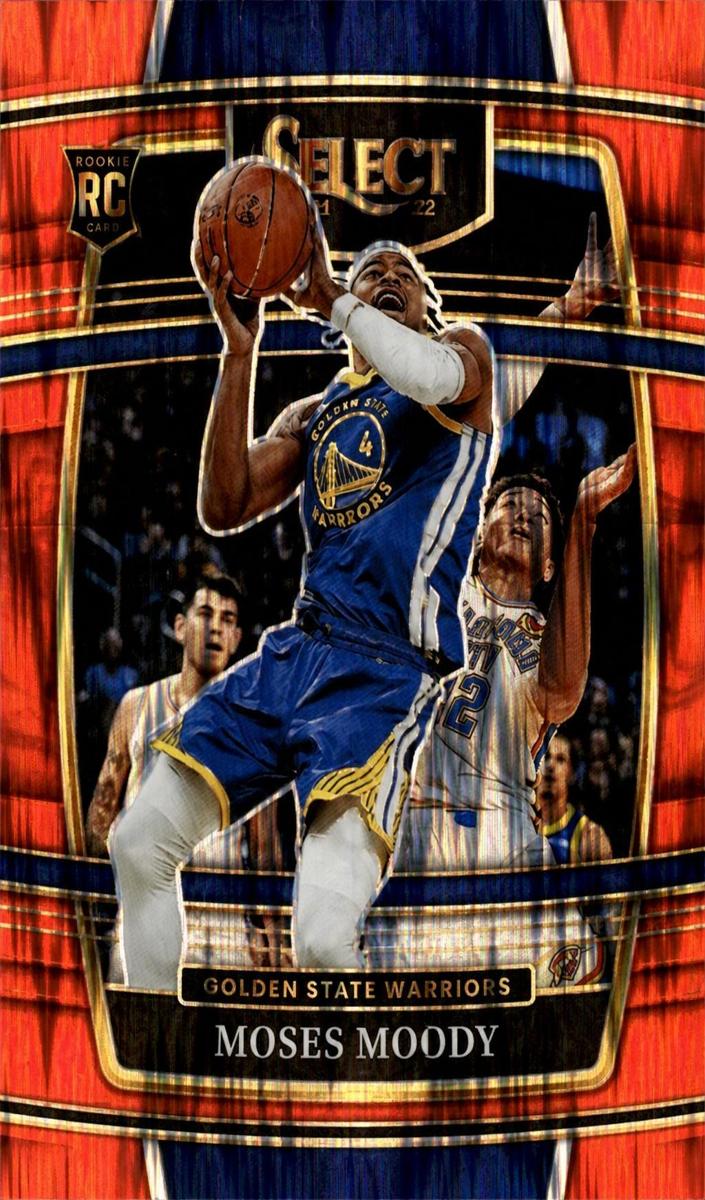 2021 Panini Select Moses Moody #62 card