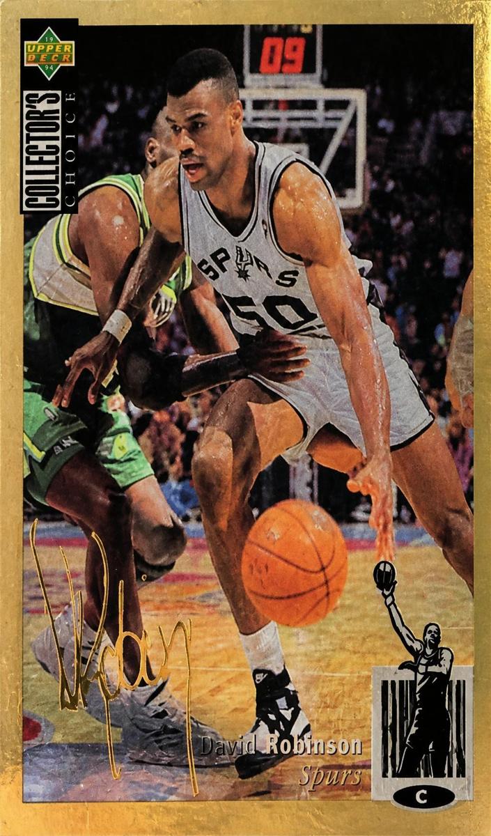 1994 David Robinson [Gold Signature] #50