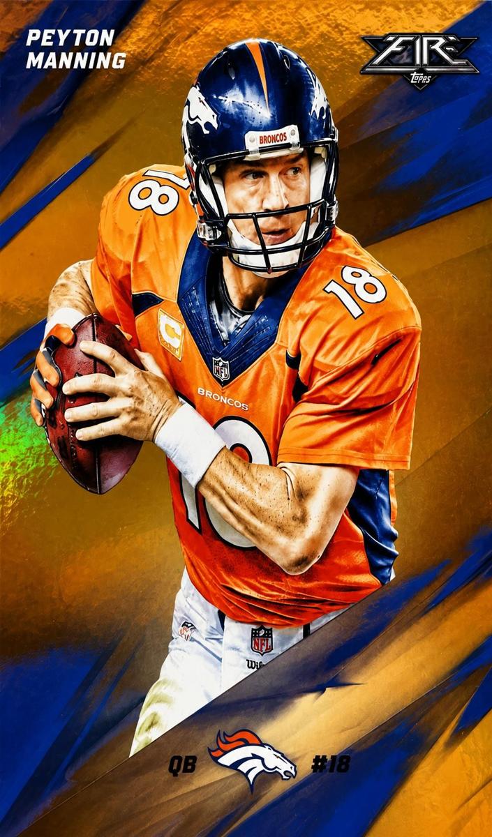 2015 Peyton Manning [Orange] #50