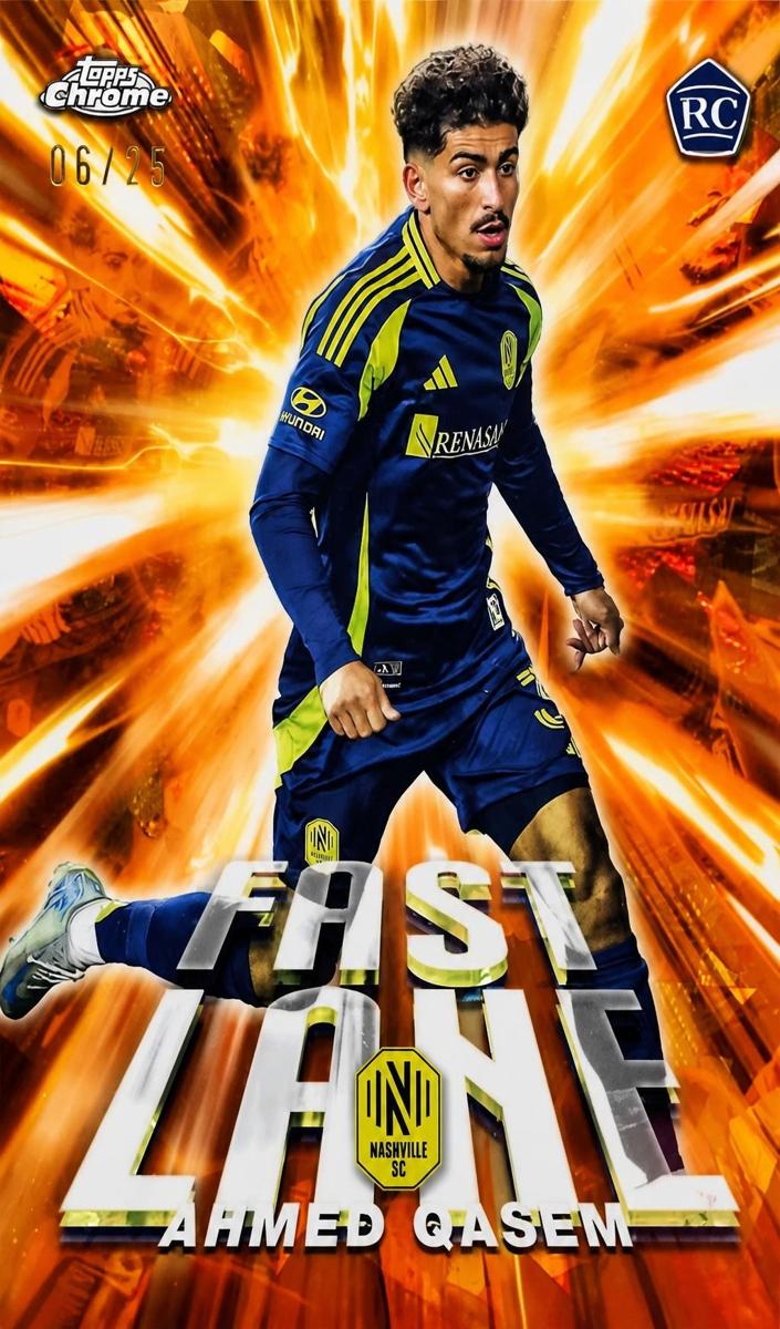 2025 Ahmed Qasem [Orange] #FL-9