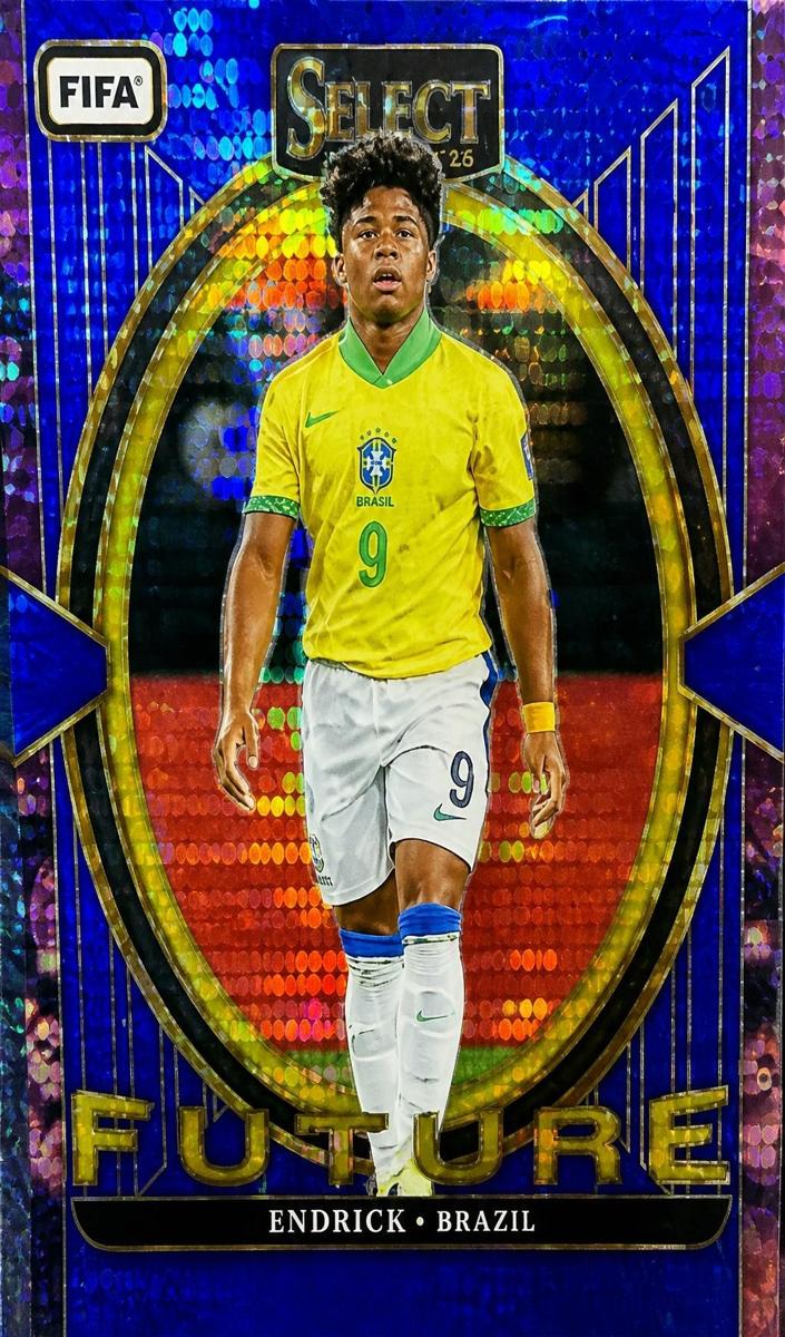 2024 Panini Select FIFA Endrick [Blue Pulsar] #15 card