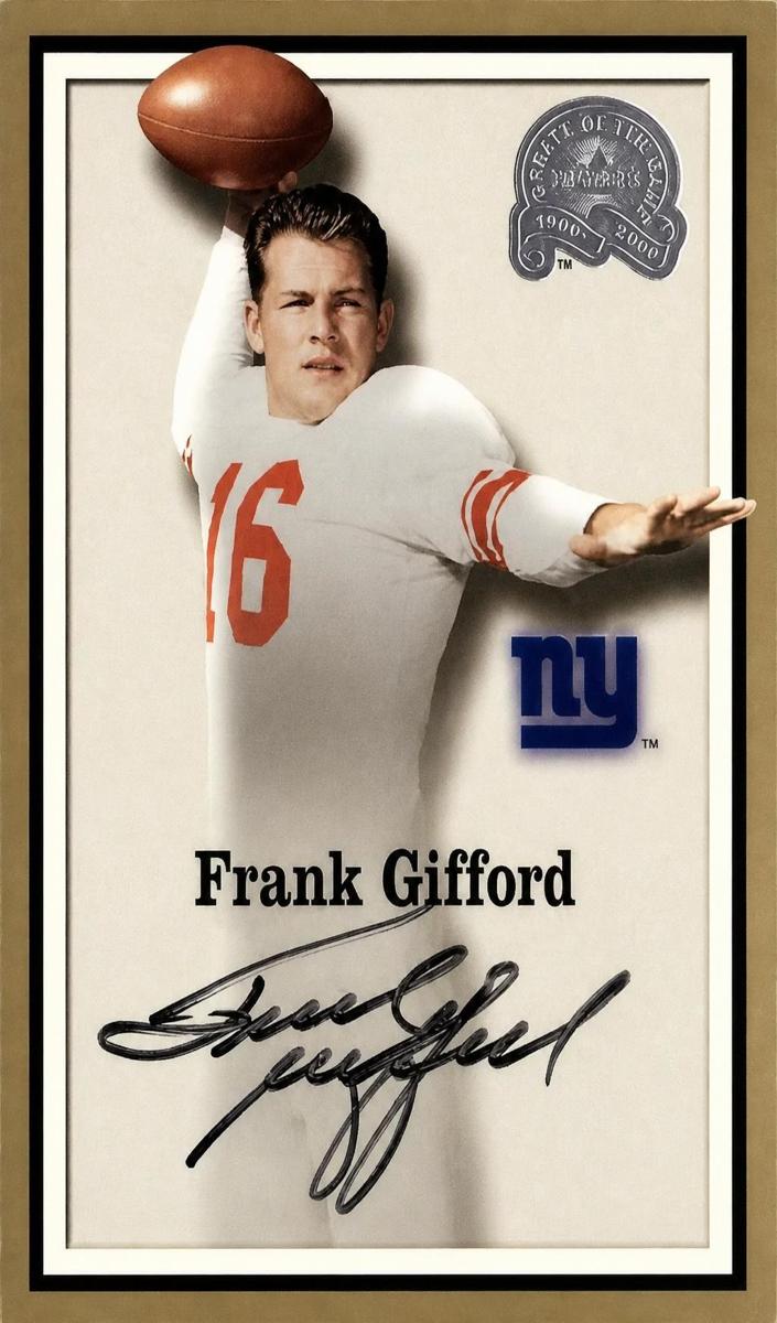 2000 Frank Gifford #NNO