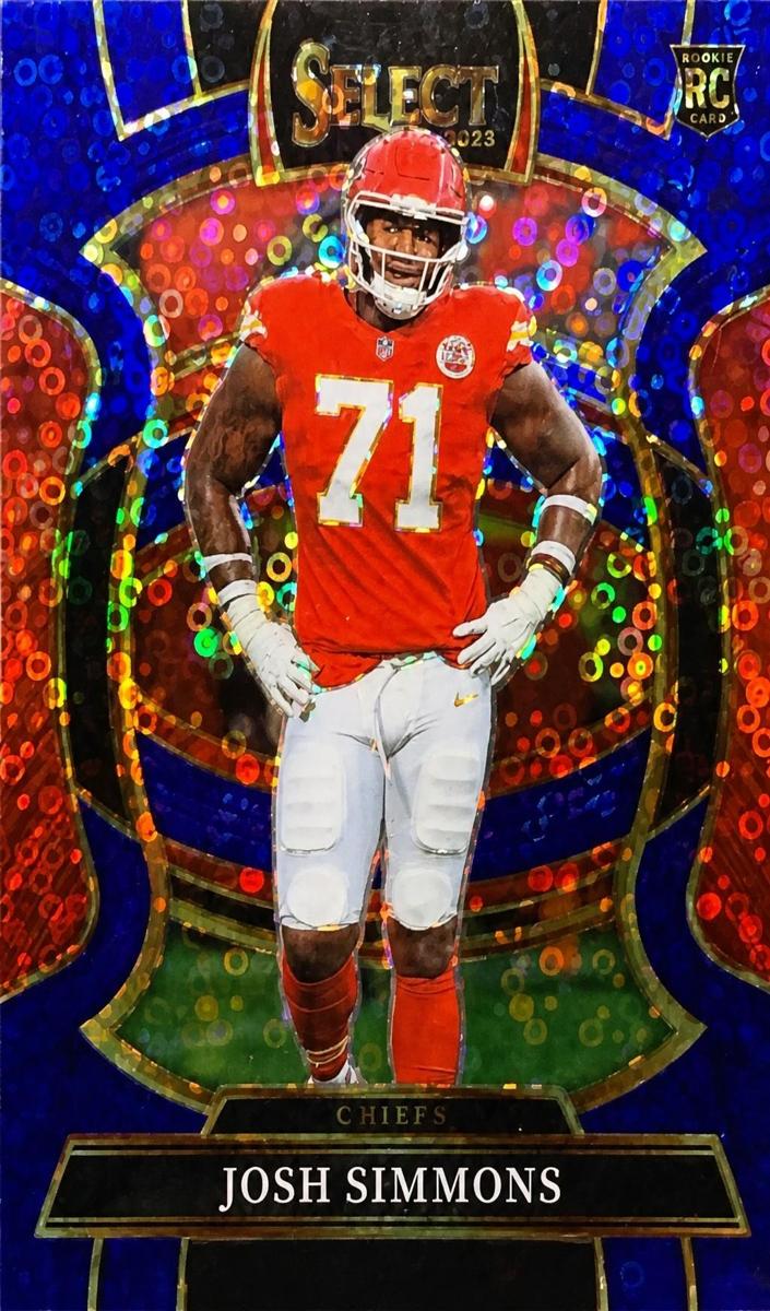 Josh Simmons 2025 Select Football card