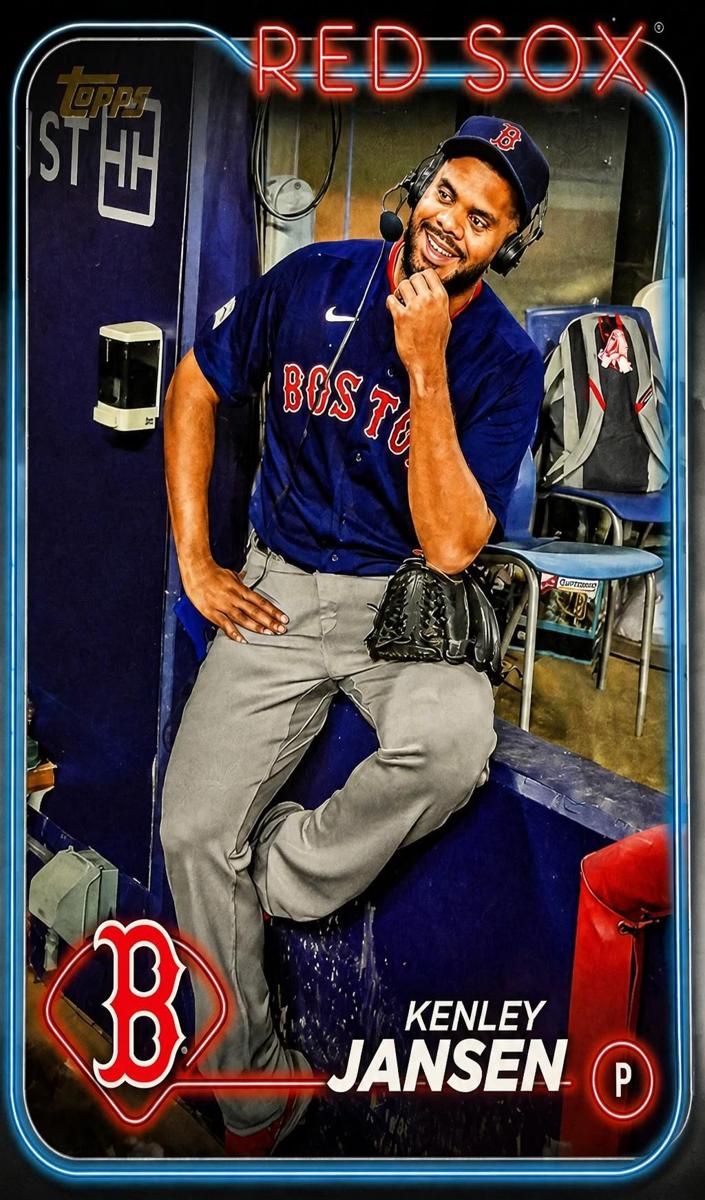Kenley Jansen 2024 Topps Series 1 card