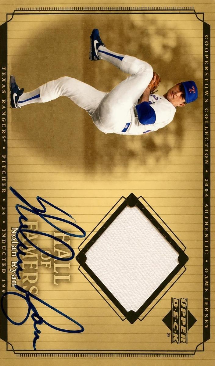 2001 Nolan Ryan #NR