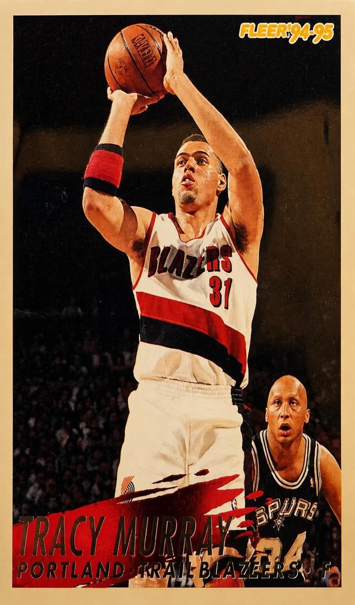 1994 Fleer Tracy Murray #186 card