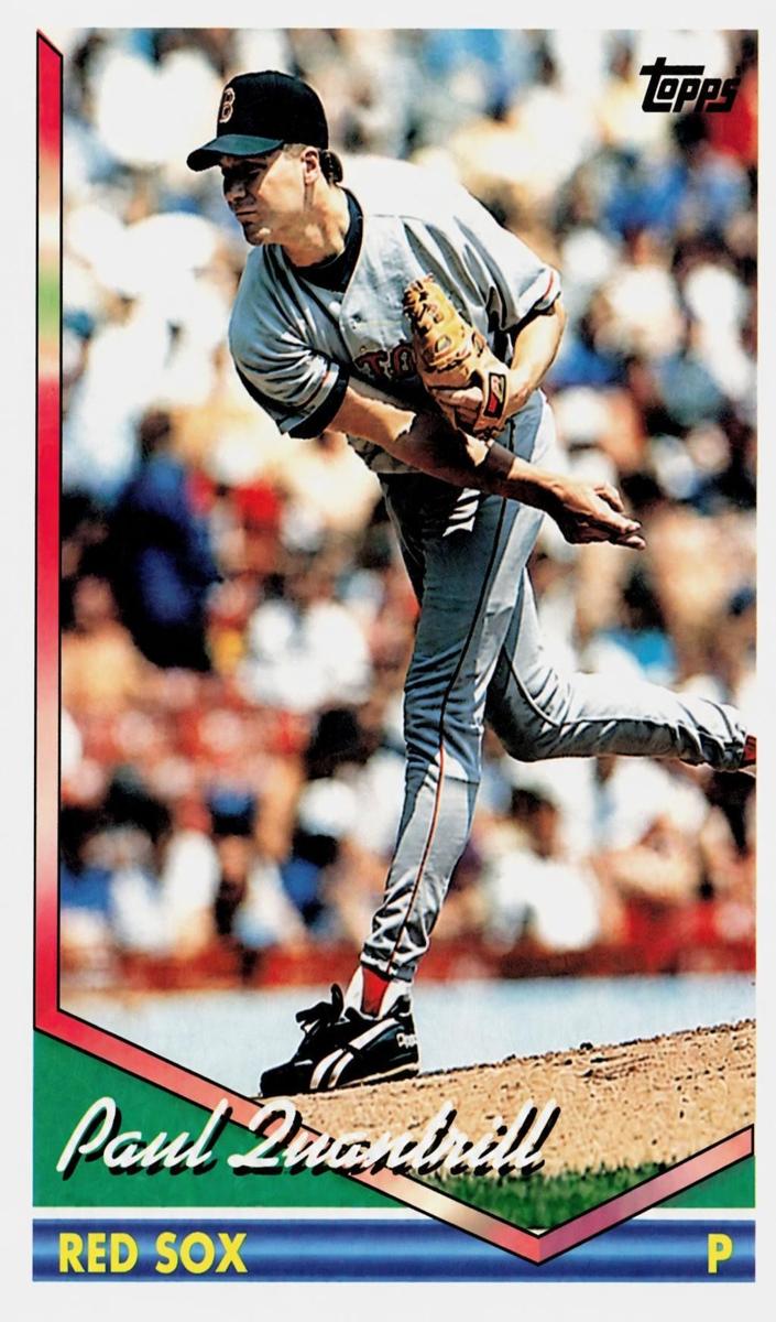 1994 Topps Paul Quantrill #417 card