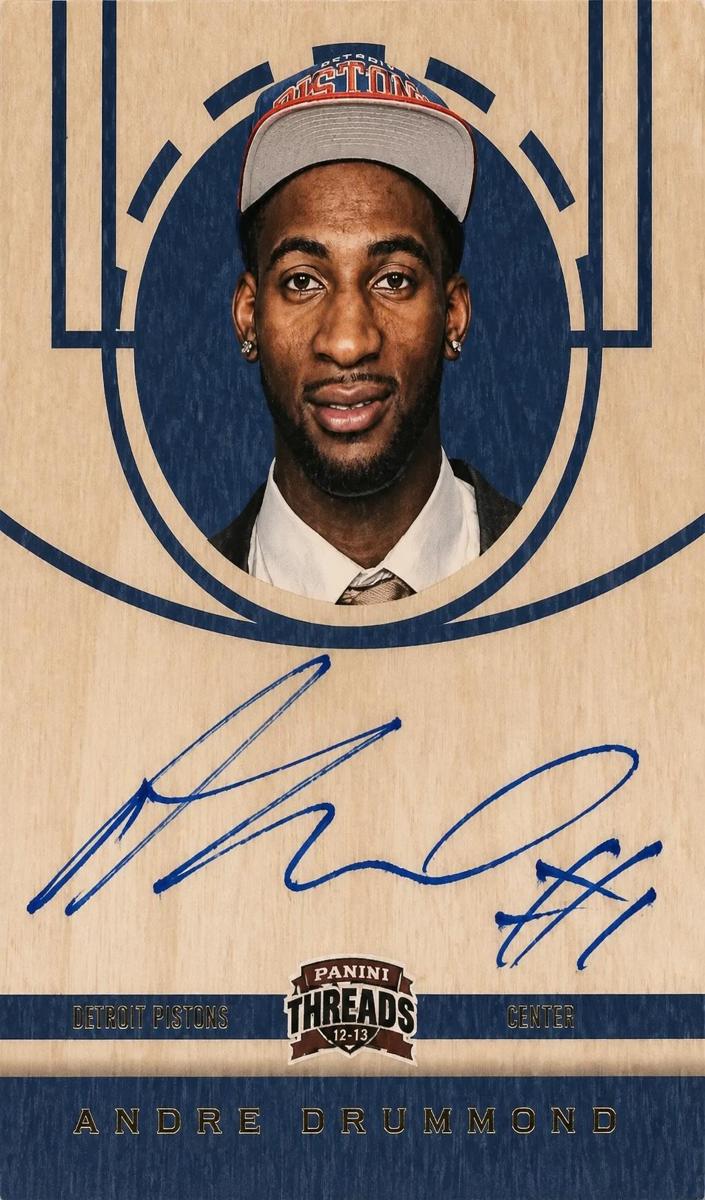 2012 Panini Threads Andre Drummond #209 card