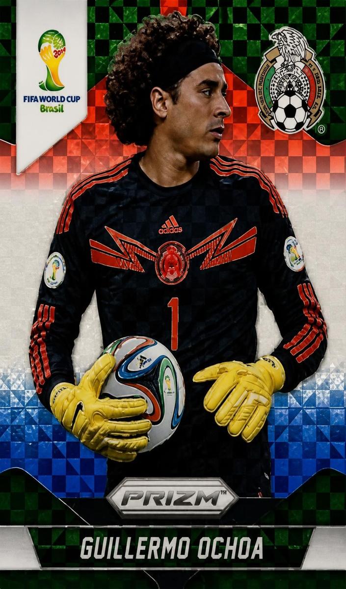 2014 Guillermo Ochoa [Red White and Blue Plaid] #143
